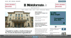 Desktop Screenshot of ilmonferrato.it