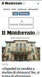 Mobile Screenshot of ilmonferrato.it